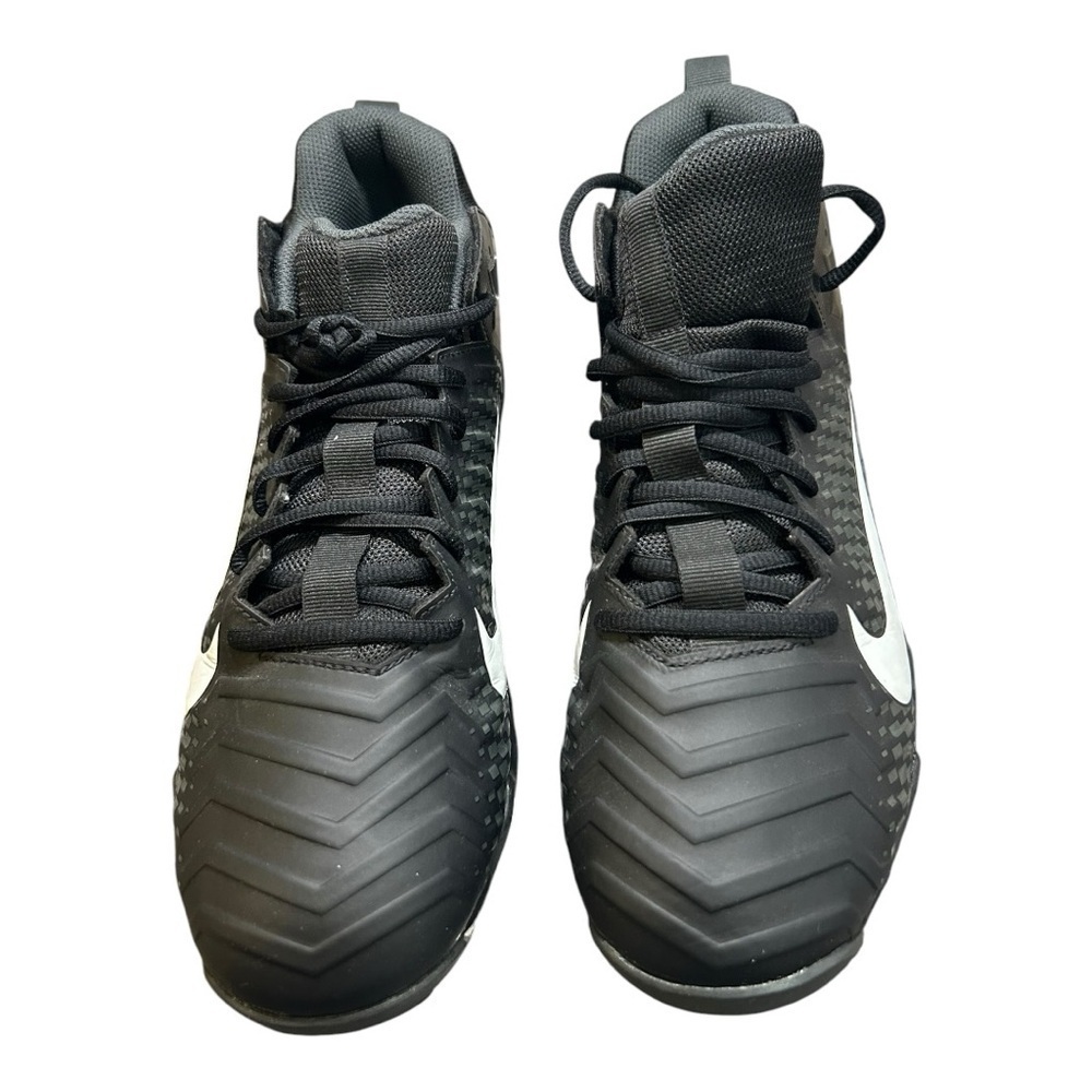 Nike Alpha Menace 2 Shark Black White Men's - AQ7653-001/ 2020 US Size 9 - Picture 4 of 9